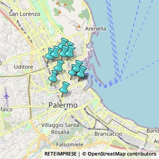 Mappa SS 113, 90014 Palermo PA (1.26)