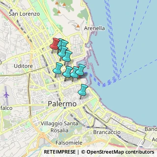 Mappa SS 113, 90014 Palermo PA (1.23455)