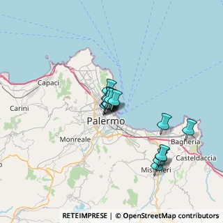 Mappa SS 113, 90014 Palermo PA (5.682)
