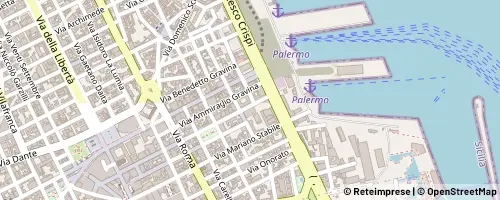 Mappa Palerme