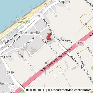 Mappa Via San Maria, 15, 98054 Furnari, Messina (Sicilia)