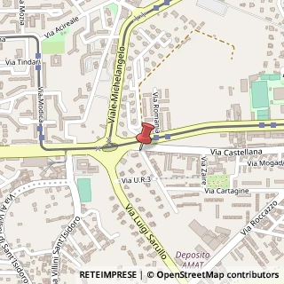 Mappa Via Cartagine,  51, 90135 Palermo, Palermo (Sicilia)