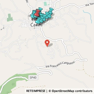 Mappa Via Monte Cuccio, 90044 Carini PA, Italia (0.714)