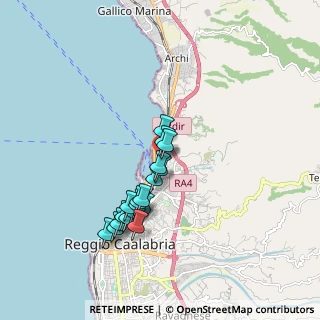Mappa Via Esperia, 89122 Reggio di Calabria RC, Italia (1.75056)