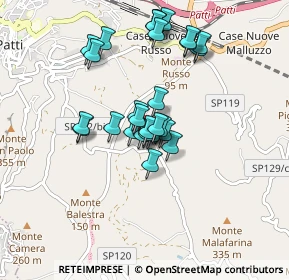 Mappa Contrada Ponte, 98066 Patti ME, Italia (0.81786)