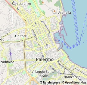 Mappa 90141 Palermo PA, Italia (2.054)