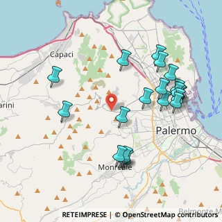 Mappa Via Misilmeri, 90135 Palermo PA, Italia (4.777)