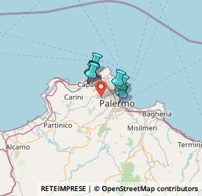 Mappa Via Misilmeri, 90135 Palermo PA, Italia (41.214)