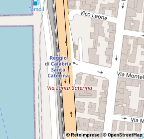 Mappa Piazza stazione fs santa caterina, 89122 Reggio Di Calabria RC, Italia (0.08696)
