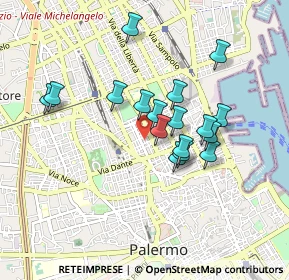 Mappa 90141 Palermo PA, Italia (0.83)