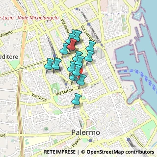 Mappa 90141 Palermo PA, Italia (0.657)