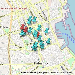 Mappa 90141 Palermo PA, Italia (0.7615)