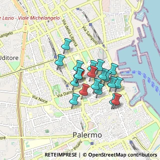 Mappa 90141 Palermo PA, Italia (0.676)