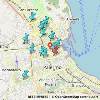 Mappa 90141 Palermo PA, Italia (1.72286)