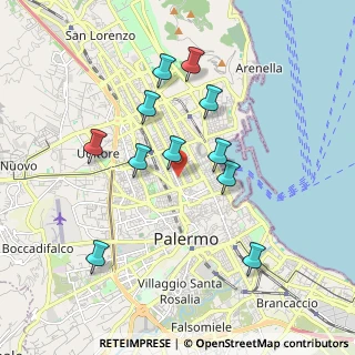 Mappa 90141 Palermo PA, Italia (1.94909)
