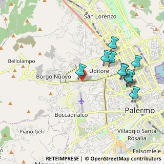 Mappa Via Giovanni, 90135 Palermo PA, Italia (2.24364)