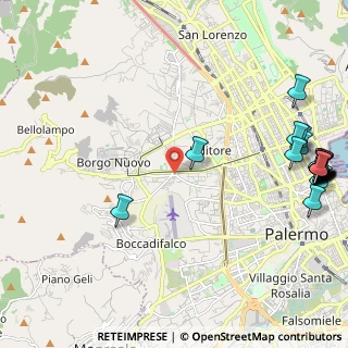 Mappa Via Giovanni, 90135 Palermo PA, Italia (3.5195)
