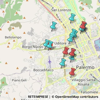 Mappa Via Giovanni, 90135 Palermo PA, Italia (2.33412)