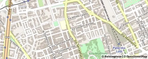 Mappa Palerme