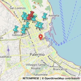 Mappa 90139 Palermo PA, Italia (2.42692)