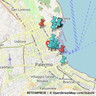 Mappa 90139 Palermo PA, Italia (1.54867)