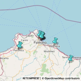 Mappa 90139 Palermo PA, Italia (9.06636)