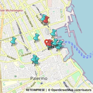 Mappa 90139 Palermo PA, Italia (0.72)