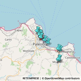 Mappa 90139 Palermo PA, Italia (5.195)