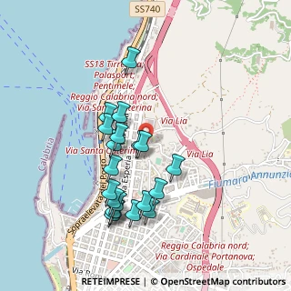 Mappa Via Neforo Lotto A Sc. B, 89122 Reggio di Calabria RC, Italia (0.4945)
