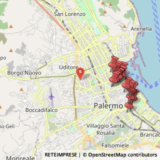 Mappa Largo Mariano Accardo, 90145 Palermo PA, Italia (2.59286)