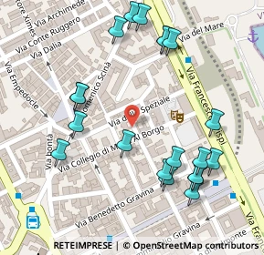 Mappa Via Cusimano, 90100 Palermo PA, Italia (0.1585)