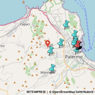Mappa Largo Corleone, 90135 Palermo PA, Italia (5.248)
