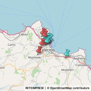 Mappa Palermo, 90141 Palermo PA, Italia (2.77273)