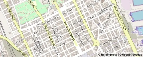 Mappa Palermo
