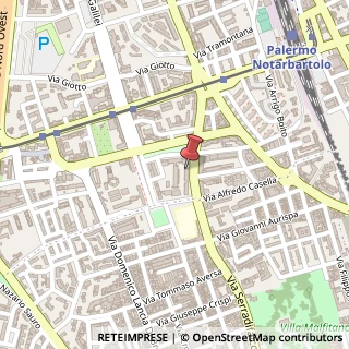 Mappa Via Serradifalco, 236, 90145 Palermo, Palermo (Sicilia)