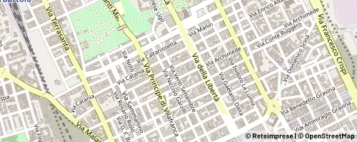 Mappa Palerme
