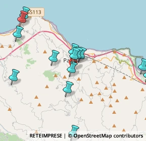 Mappa Contrada Sisa, 98066 Patti ME, Italia (4.85214)