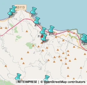 Mappa Contrada Sisa, 98066 Patti ME, Italia (5.72)