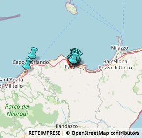 Mappa Contrada Sisa, 98066 Patti ME, Italia (5.38636)