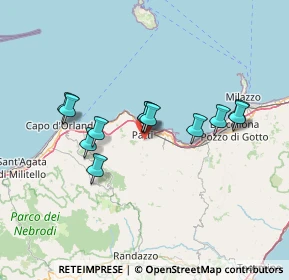 Mappa Contrada Sisa, 98066 Patti ME, Italia (13.33417)