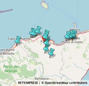 Mappa Contrada Sisa, 98066 Patti ME, Italia (12.24692)