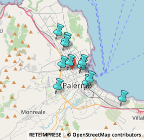 Mappa 90100 Palermo PA, Italia (2.71455)