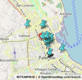 Mappa Via Luigi Natoli, 90141 Palermo PA, Italia (1.29722)