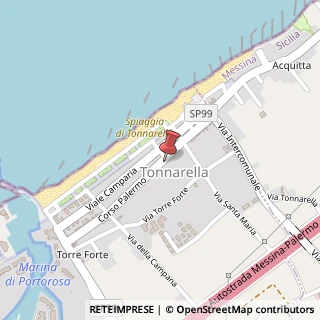 Mappa Via Palermo, 56, 98054 Furnari, Messina (Sicilia)
