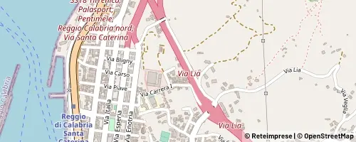 Mappa Reggio di Calabria