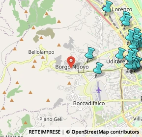 Mappa Largo Cefalù, 90135 Palermo PA, Italia (3.5375)
