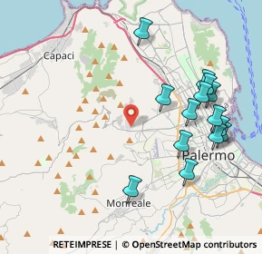 Mappa Largo Cefalù, 90135 Palermo PA, Italia (4.84)