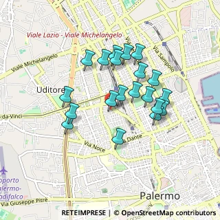 Mappa Studio privato, 90145 Palermo PA, Italia (0.8645)