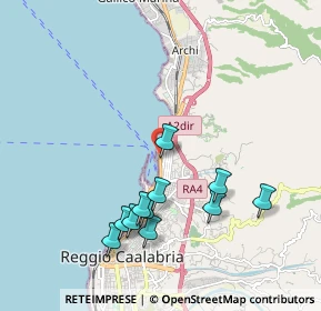 Mappa Via Stazione, 89122 Reggio di Calabria RC, Italia (2.17)