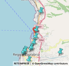 Mappa Via Stazione, 89122 Reggio di Calabria RC, Italia (2.51364)